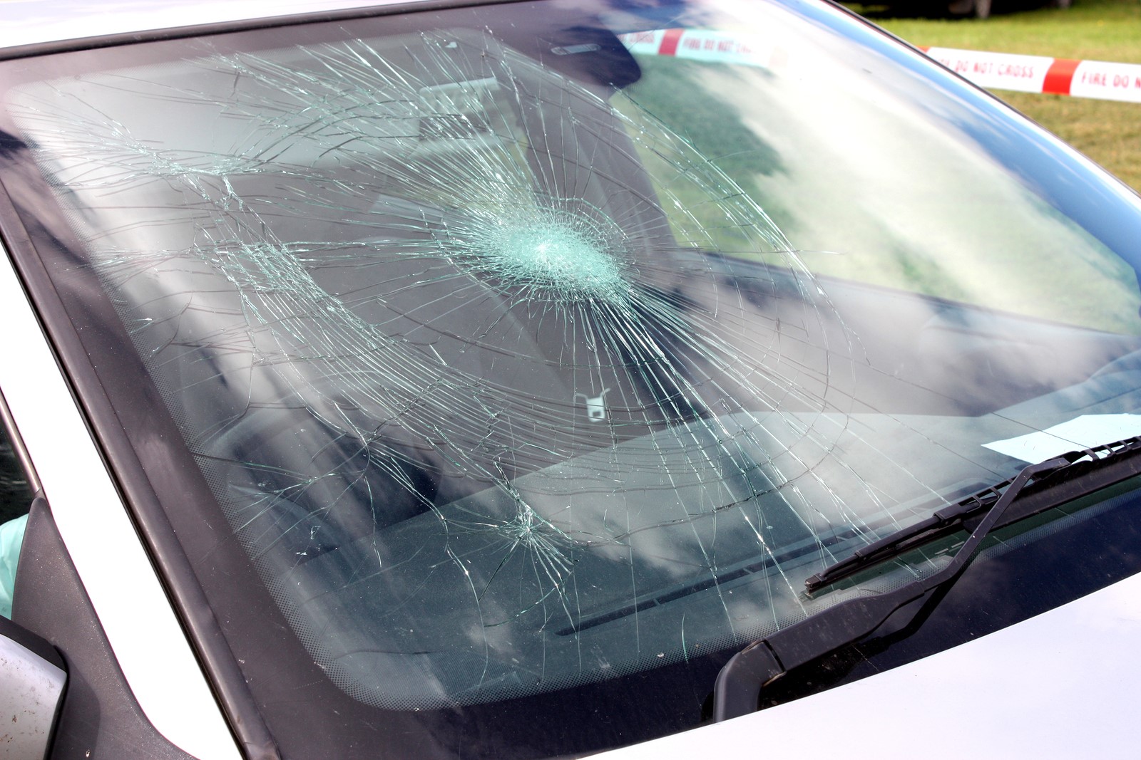 Car in Glass